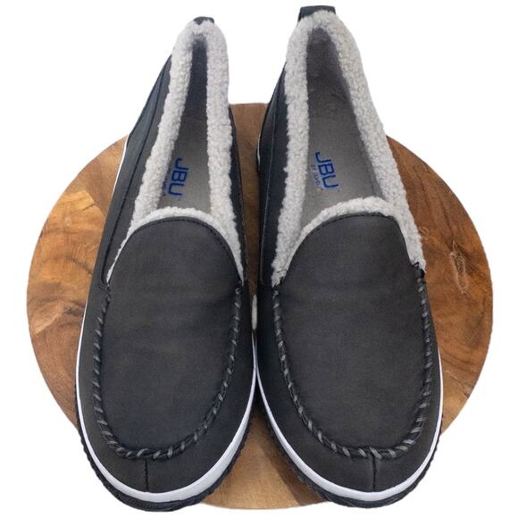 JBU Jambu Torino Memory Foam Moccasin Loafers Gray Women's size 10 - Picture 4 of 8